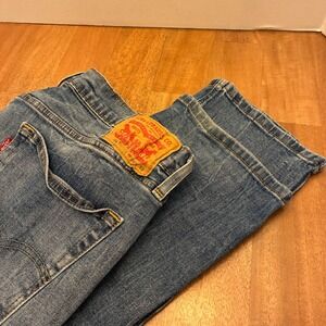 Levi's Strauss 541 Jeans Denim Blue Men's 36x32 Western Cowboy Athletic Tapered